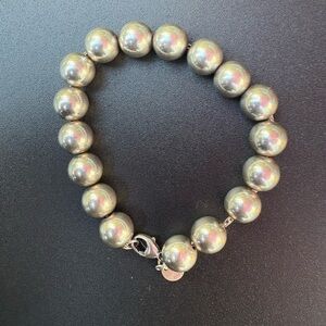 Tiffany & Co. Silver Bead Bracelet